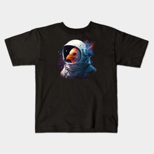 Astronaut Chicken Kids T-Shirt